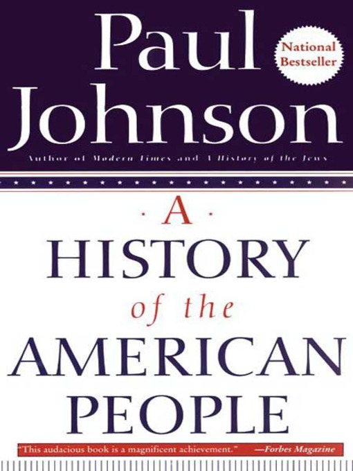 Title details for A History of the American People by Paul Johnson - Available